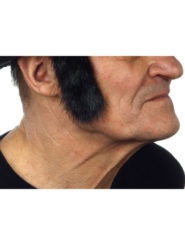 Black Sideburns Accessory