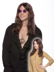 Brunette Hippy Wig