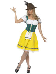 Womens Yellow Bavarian Costume