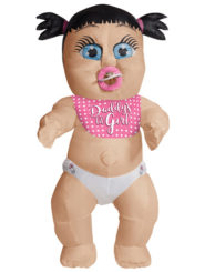 Adult Giant Inflatable Baby Girl Costume